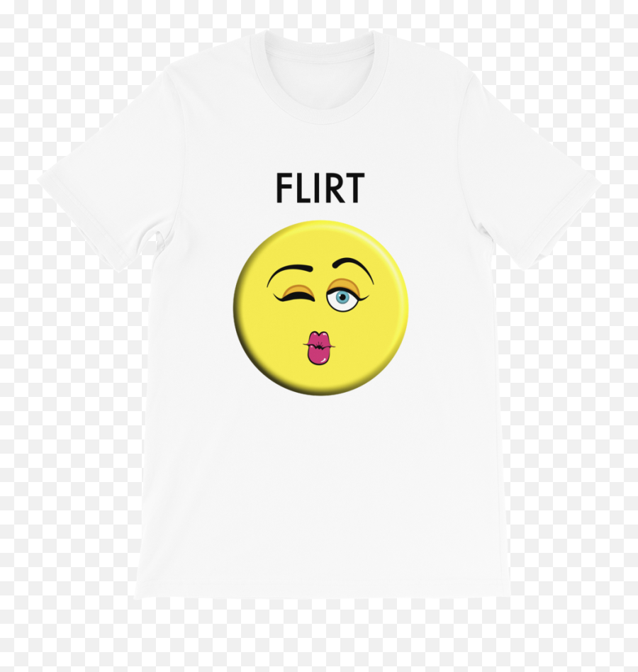 T - Shirts U2014 Smile Now Productions Emoji,Flirt Emoji