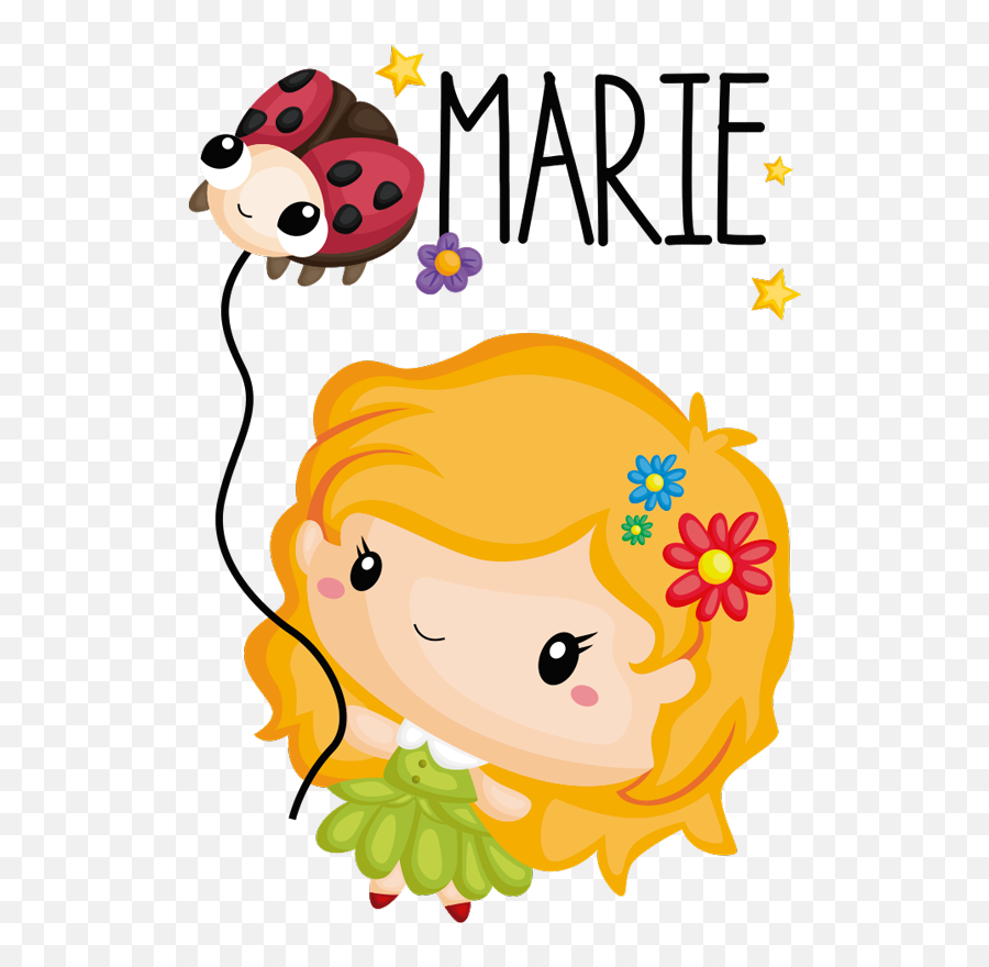 Ladybug Child Drawing Illustration Wall Art - Enfant Et Coccinelle Dessin Emoji,Ladybug Emoji