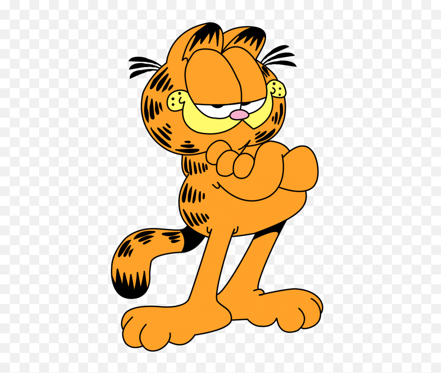 Garfield Proud Pnglib U2013 Free Png Library - Garfield Png Emoji,Proud Face Emoji