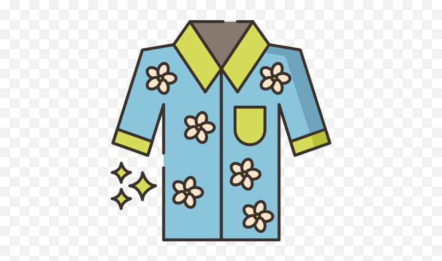 Hawaiian Shirt - Free Holidays Icons Short Sleeve Emoji,Hawaiian Emoji App