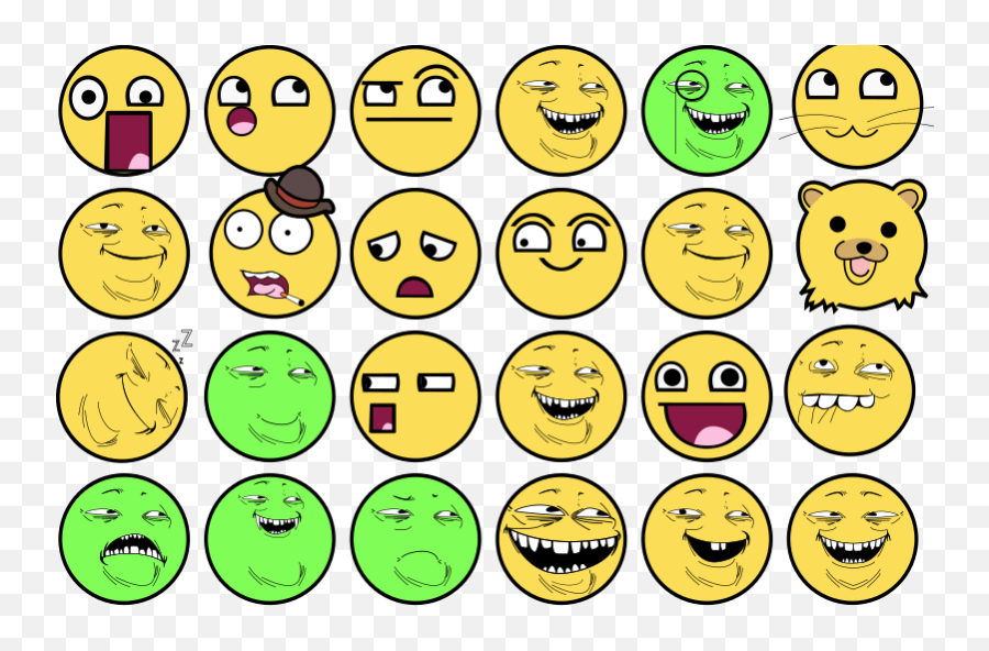 Download Free Png Troll Face Color - Troll Face Color Png Emoji,Trollface Emoticon