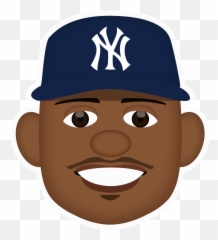 A - New York Yankees Hat Cartoon Emoji,New York Emojis