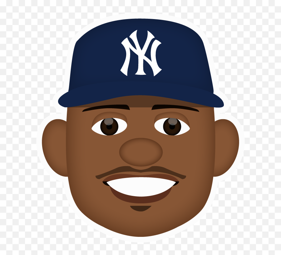 A - New York Yankees Hat Cartoon Emoji,New York Emojis