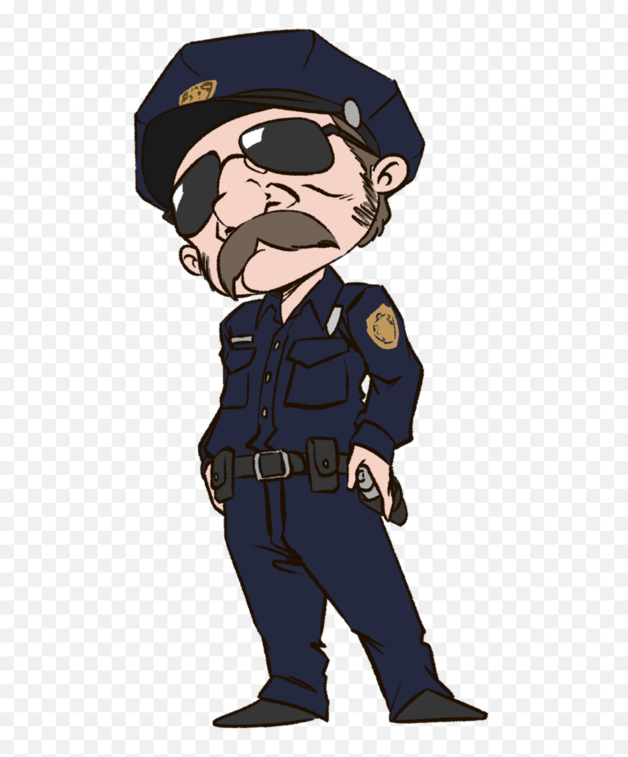 Policeman Clipart Customs Officer - Police Clipart Png Emoji,Military Salute Emoji