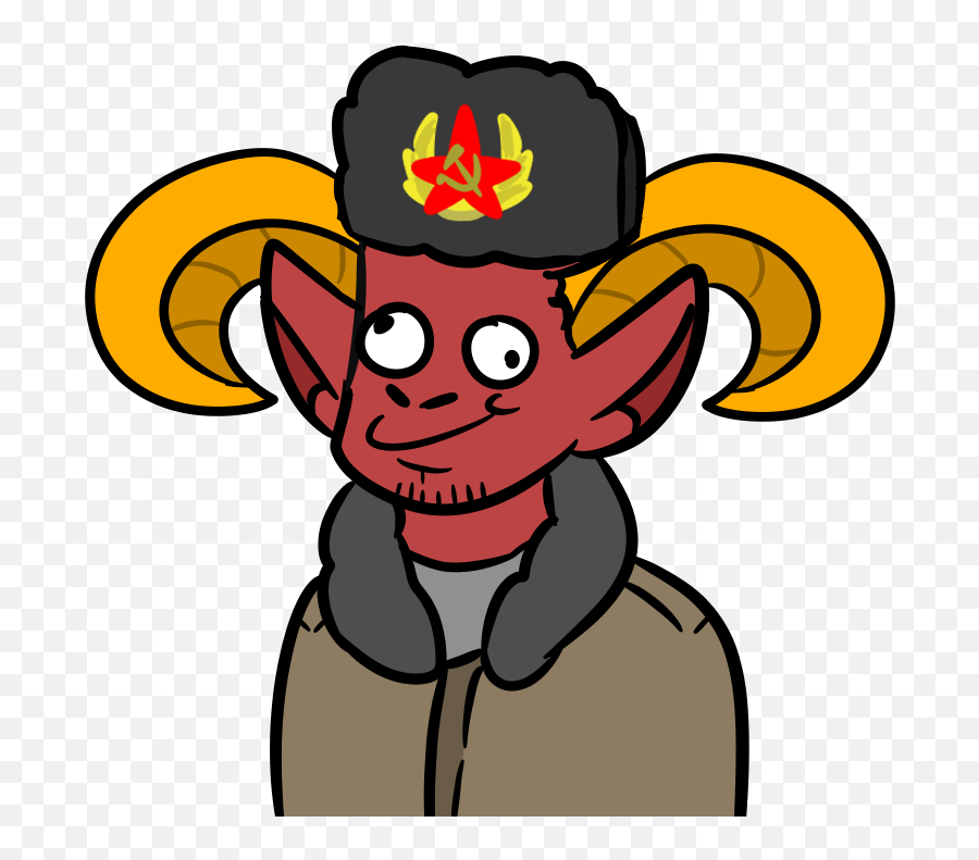 Stalin The Satan On Discord Clipart - Cartoon Emoji,Stalin Emoji