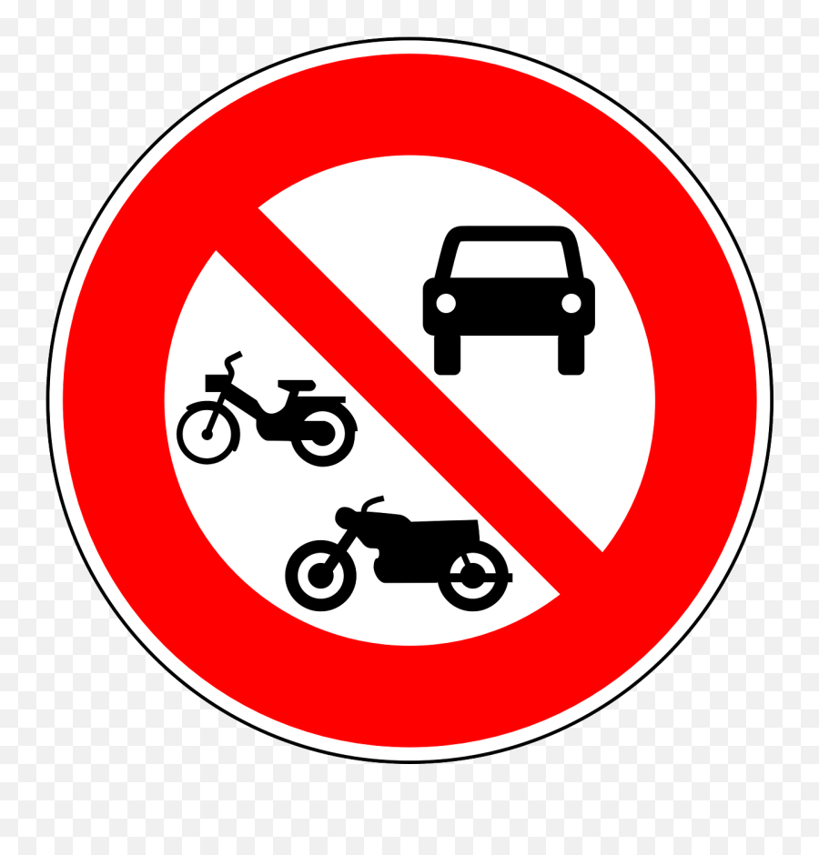 Motor Vehicles No Motorcycles No Mopeds - No Motor Vehicles Sign Emoji,Snake Boot Emoji