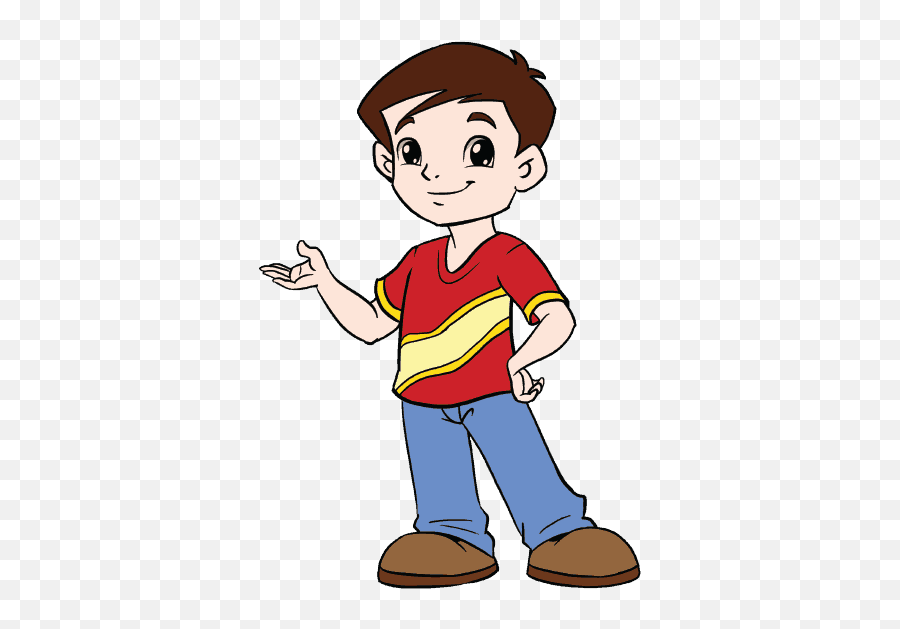 How To Draw A Boy In A Few Easy Steps - Cartoon Drawing Of A Boy Emoji,Crossing Arms Emoji
