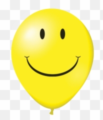 Smiley Face Latex Balloons - Battle For Dream Island Emoji