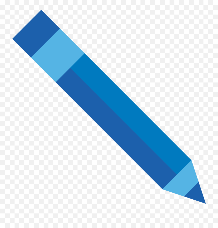 Pencil Eps Png Svg - Thick Light Blue Line Emoji,Pencil Emoji Png