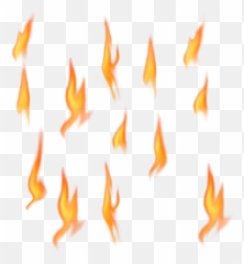 Pin - Fire Flame Transparent Emoji