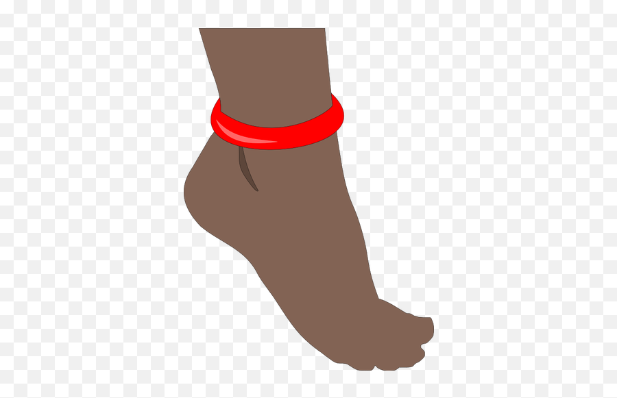 Foot With Anklet - Foot Clip Art Emoji,Broken Foot Emoji