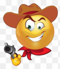 Cowboy Emoji - Smiley