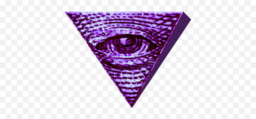 The Eye Within The Pyramid Emoji,Illuminati Triangle Emoji