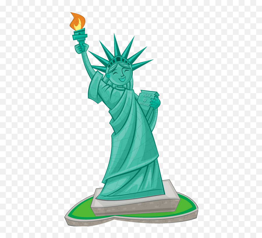Statue Of Liberty Apple Png Picture - Cute Statue Of Liberty Emoji,Emoji Statue Of Liberty
