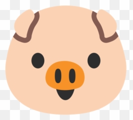 Pig Face Emoji - Android Pig Emoji,Pig Emoji