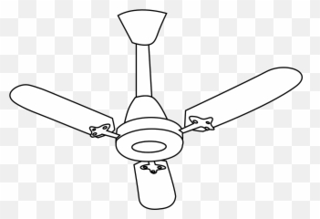 Ceiling Fan Air Conditioning - Clip Art Emoji