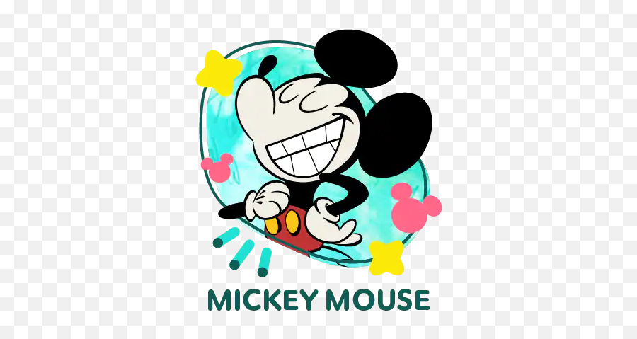 Pua Drawing Emoji Picture - Mickey Mouse Tv Series Png Clipart,Emoji Disney