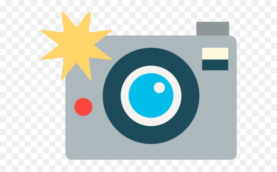Photo Camera Clipart Camera Flash - Emoji Camera Png,Movie Camera Emoji