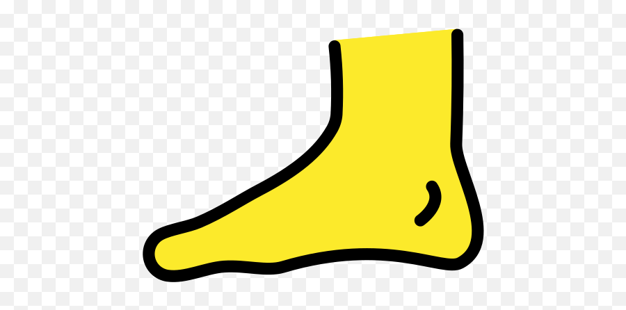 Foot - Clip Art Emoji,Foot Emoji