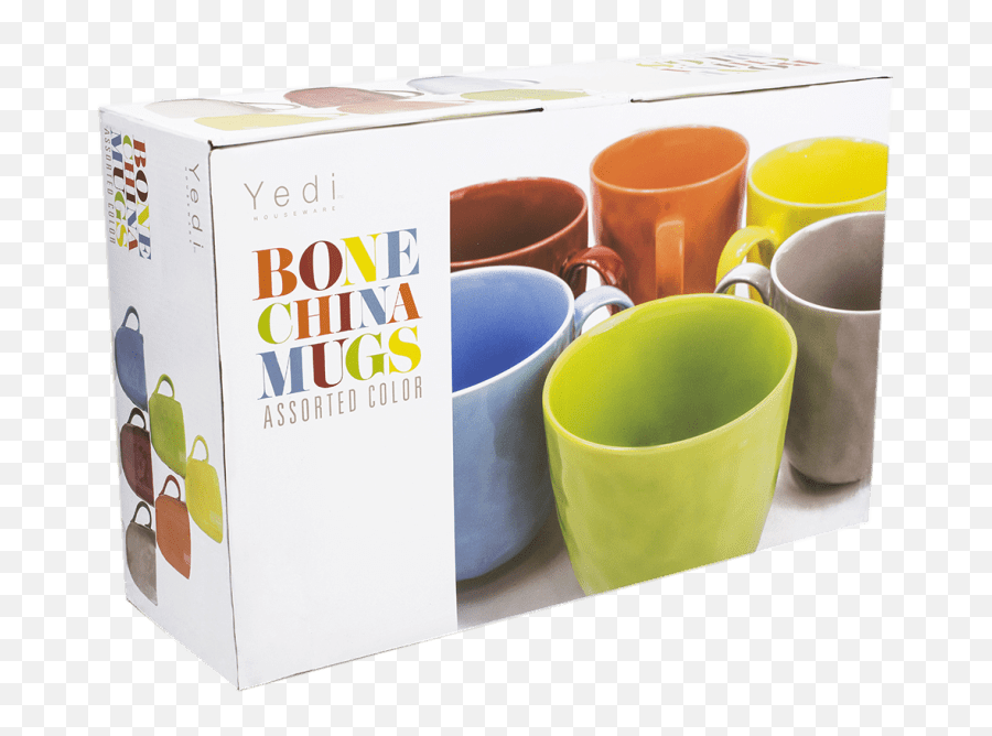 6 - Pack Yedi New Bone China 20oz Mugs Flowerpot Emoji,100 Emoji Bucket Hat