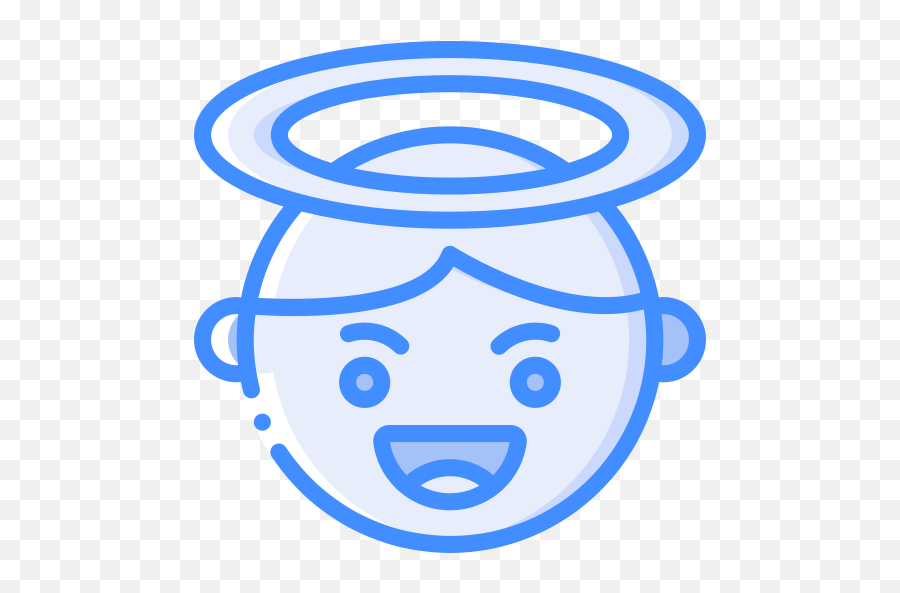 Smiley - Free Christmas Icons Clip Art Emoji,Halo Emoticons