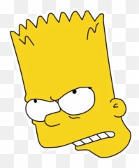 Bart Simpsonu201d Stickers Set For Telegram - Bart Simpson Angry Clipart Emoji,Simpson Emoji