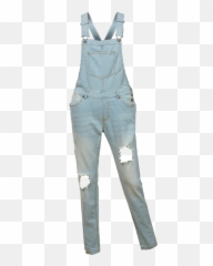Jean Jeans Bluejeans Pants Denim 90s - Overalls Png Emoji