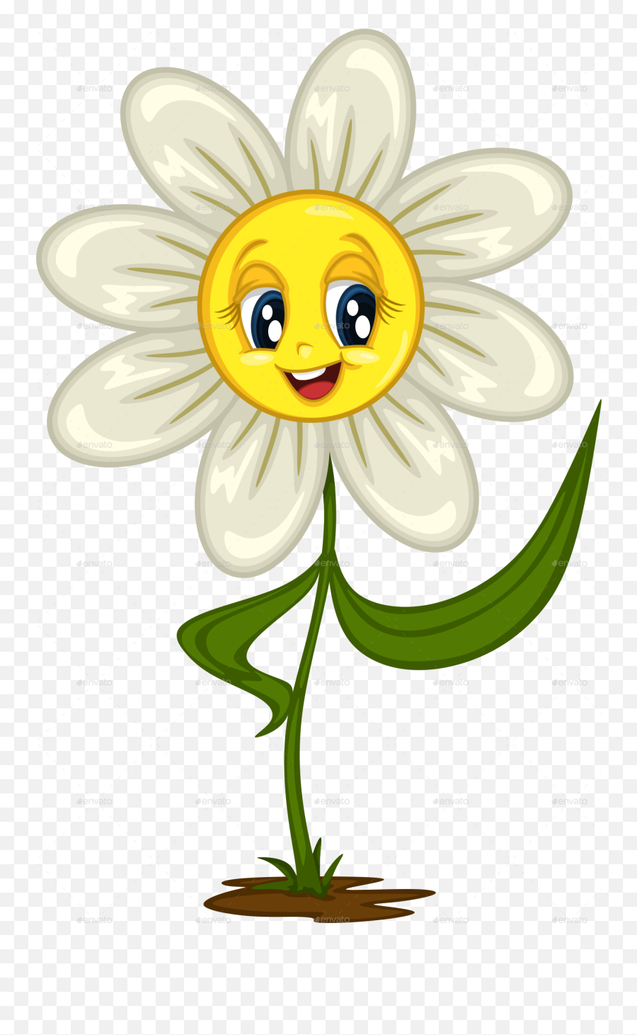 Clipart Smile Flower Clipart Smile Flower Transparent Free - Moovin Festival Emoji,Smile Flower Emoticon