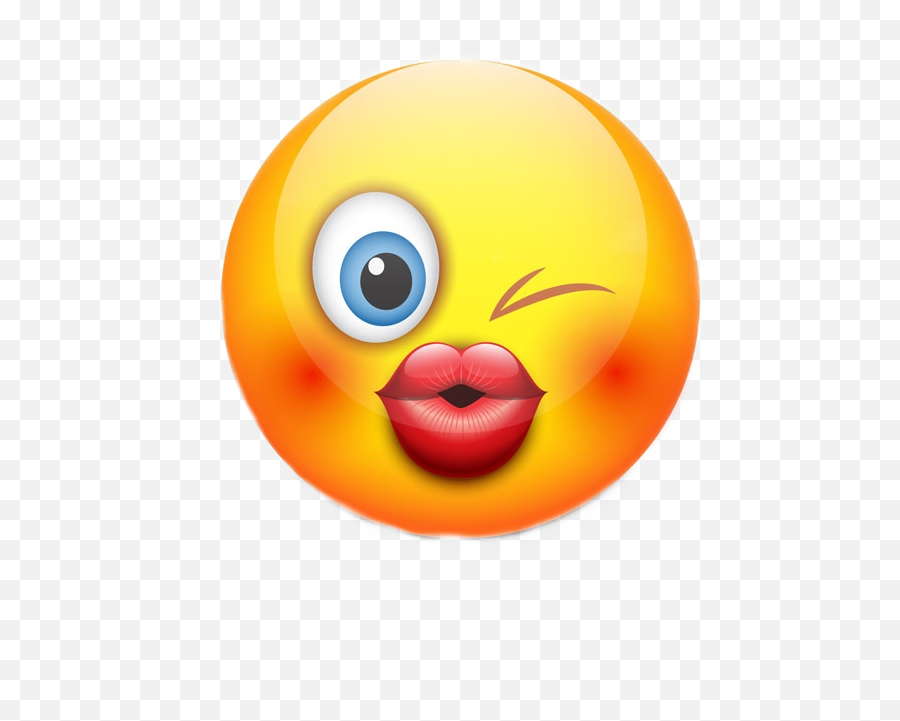 Wink Kiss Emoji Prietachula0312 Sticker By Janet - Emoji Wink Kiss,Wink Smiley Emoji