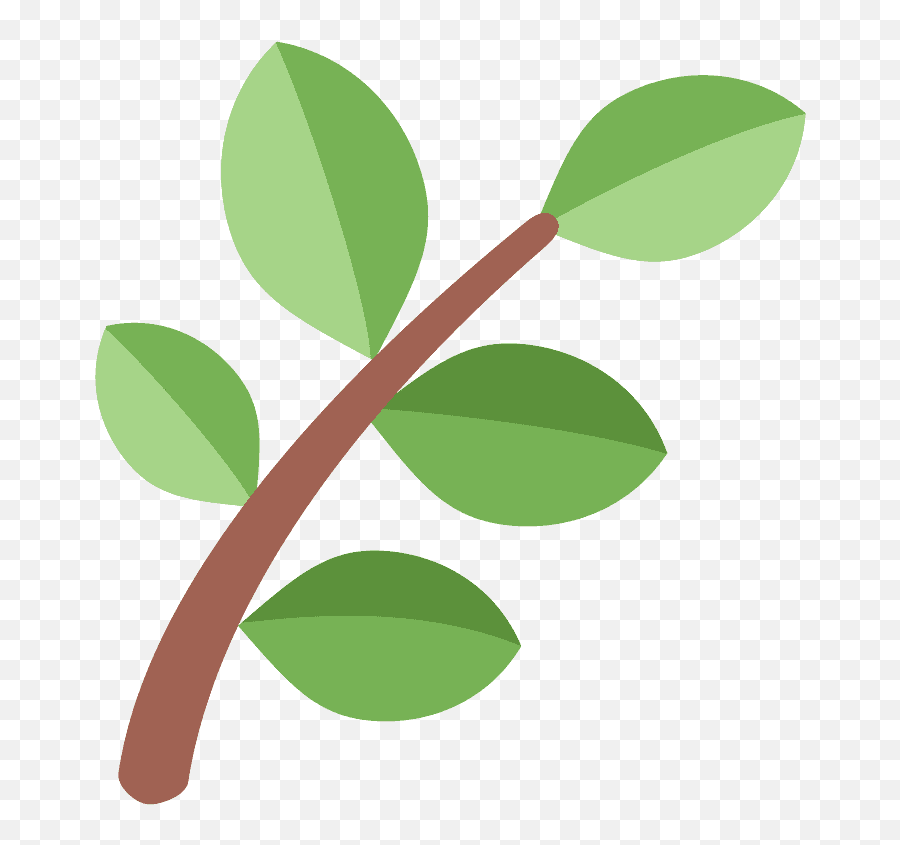 Herb Emoji Clipart - Herb Emoji,Seedling Emoji