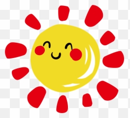 Yellow Sun Transprent Png Free Download Emoticon - Cute Clipart Emoji