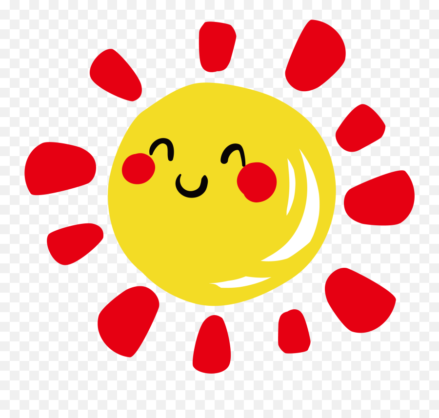 Yellow Sun Transprent Png Free Download Emoticon - Cute Sun Clipart Png Emoji,Free Emoticon Download
