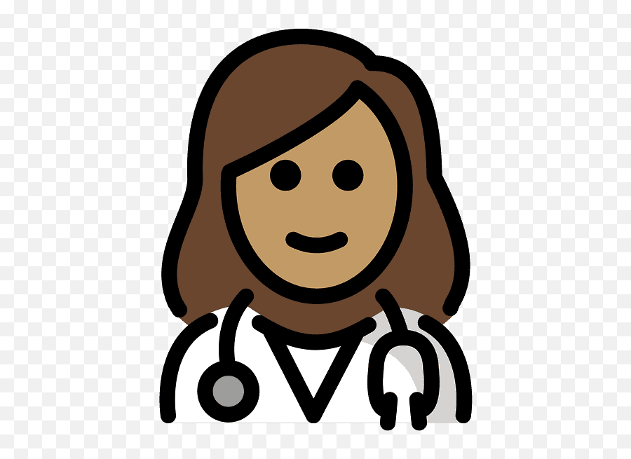 Woman Health Worker Emoji Clipart - Icon Png,Health Emojis