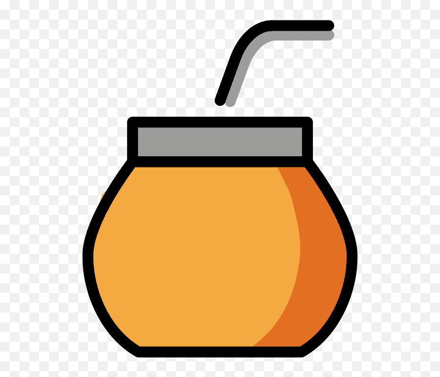 Mate Emoji Clipart Free Download Transparent Png Creazilla - Animados Dibujos De Mates,Orange Juice Emoji