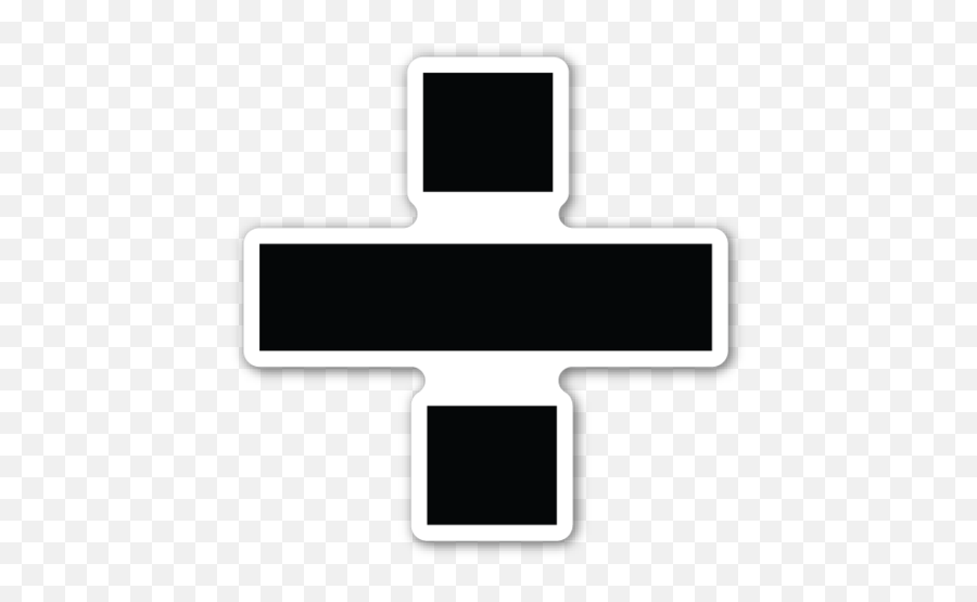 Heavy Division Sign - Cross Emoji,Christian Cross Emoji