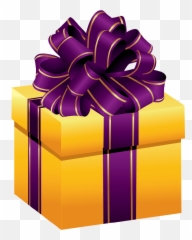 Happy Birthday Birthday Gift Clipart - Transparent Background Birthday Present Clipart Emoji,Birthday Present Emoji
