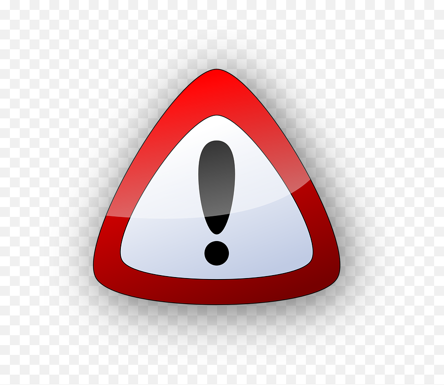 Free Risk Warning Vectors - Danger Signs Transparent Emoji,Roll Eyes Emoticon