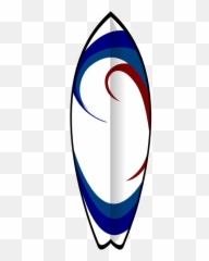 Cartoon Surfboard Clipart Clipart Kid 2 - Surf Board Clipart Emoji,Surfboard Emoji