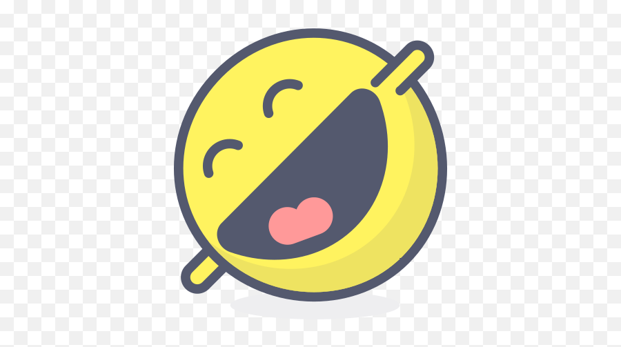 Laugh - Icon Emoji,Laugh Emoticon Text