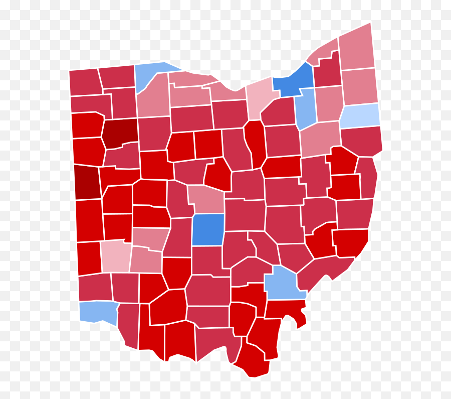 Ohio County Level Results For The - 2018 Ohio Senate Race Emoji,Emoji Level 70
