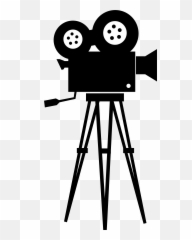 Movie Camera And Film Clipart Free Images - Png Emoji