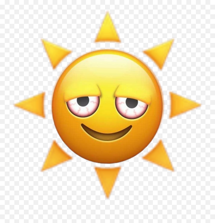 Trending Stoned - Iphone Sun Emoji,Stoner Emoji