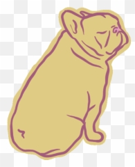 The Frenchie Sticker Pack - Illustration Emoji,Bulldog Emoji