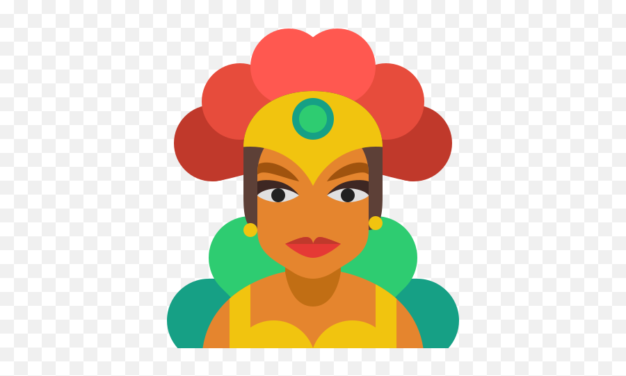 Hula Girl Icon - Carnival Dancers Icon Png Emoji,Dancing Girl Emoji Costume