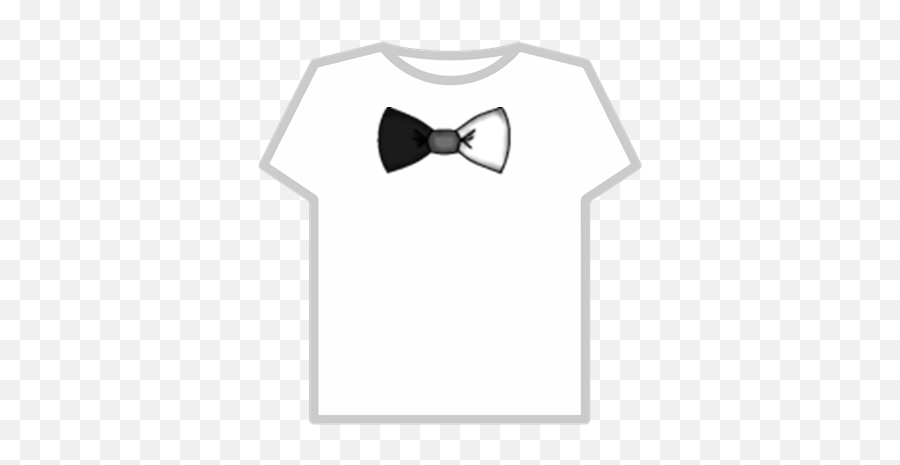 Black And White Equinox Bowtie - Roblox Deku Mask T Shirt Roblox Emoji,Bowtie Emoji