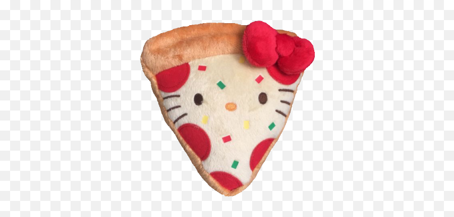 Transparent Pizza - Hello Kitty Pizza Plush Emoji,Tide Pod Emoji