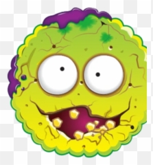Cracked Cracker - Cracked Cracker Grossery Gang Emoji,Gross Emoticon