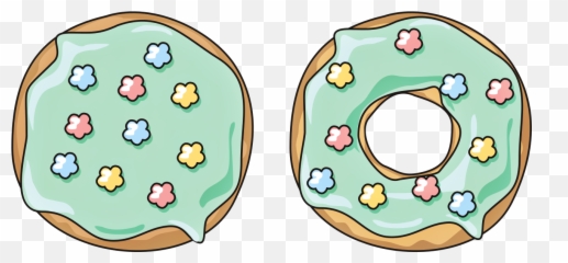 Donut Doughnut Doughnuts Donuts Sweets - Gambar Donat Untuk Stiker Emoji,Donut Emoticon