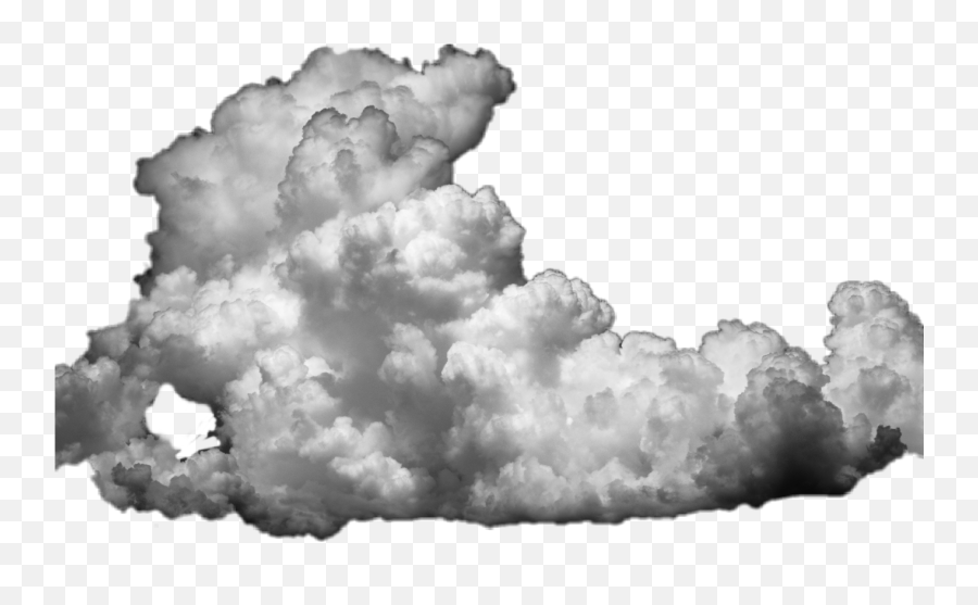 Cloud Clouds Fog Mist White Sticker By Thesweetness2 - Clouds In Black And White Hd Emoji,Mist Emoji