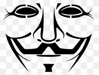 Shocking Emoji Png - Printable V For Vendetta Mask,Joker Emoji